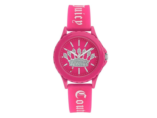 Juicy Couture Women’s Pink Quartz Watch – JUCO-1036230