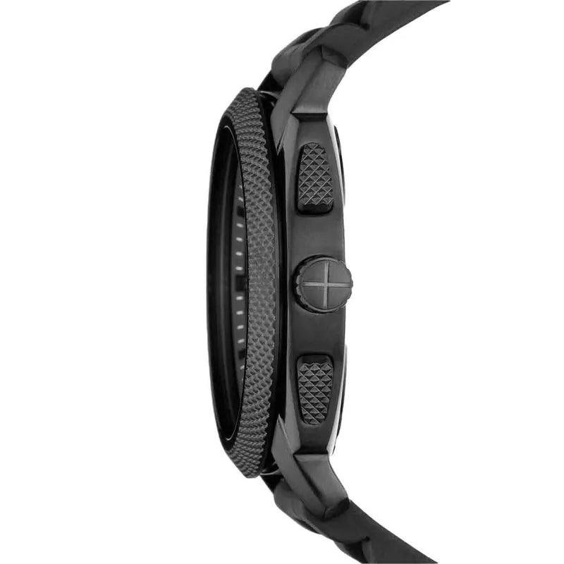 FOSSIL MACHINE CHRONOGRAPH QUARTZ BLACK DIAL MEN'S WATCH FS4487IE