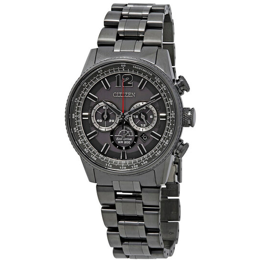 CITIZEN NIGHTHAWK - MEN'S ECO-DRIVE STAINLESS STEEL WATCH
