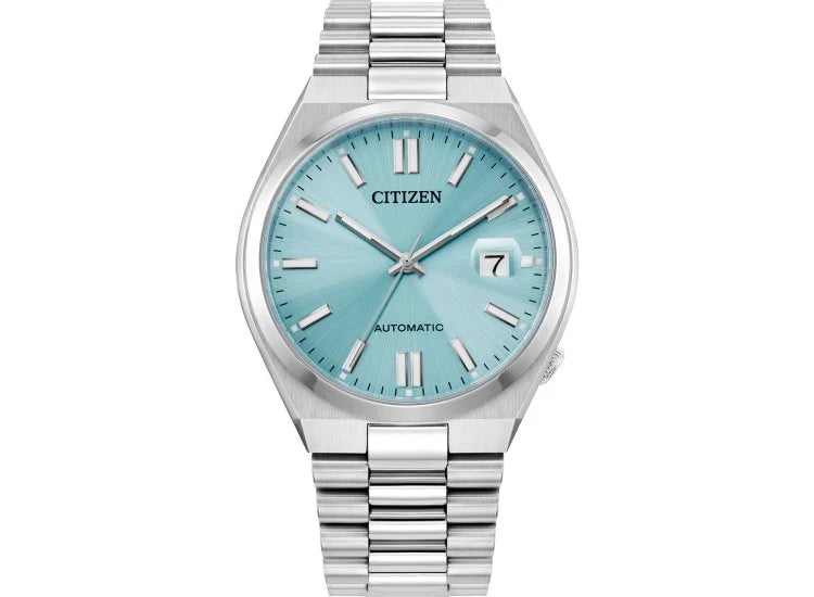 CITIZEN TSUYOSA - SKY-BLUE DIAL STAINLESS STEEL BRACELET WATCH