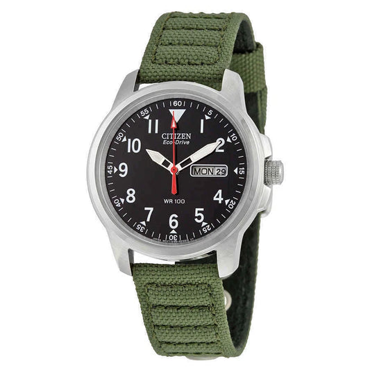 CITIZEN GARRISON - MEN'S ECO-DRIVE STAINLESS STEEL WATCH