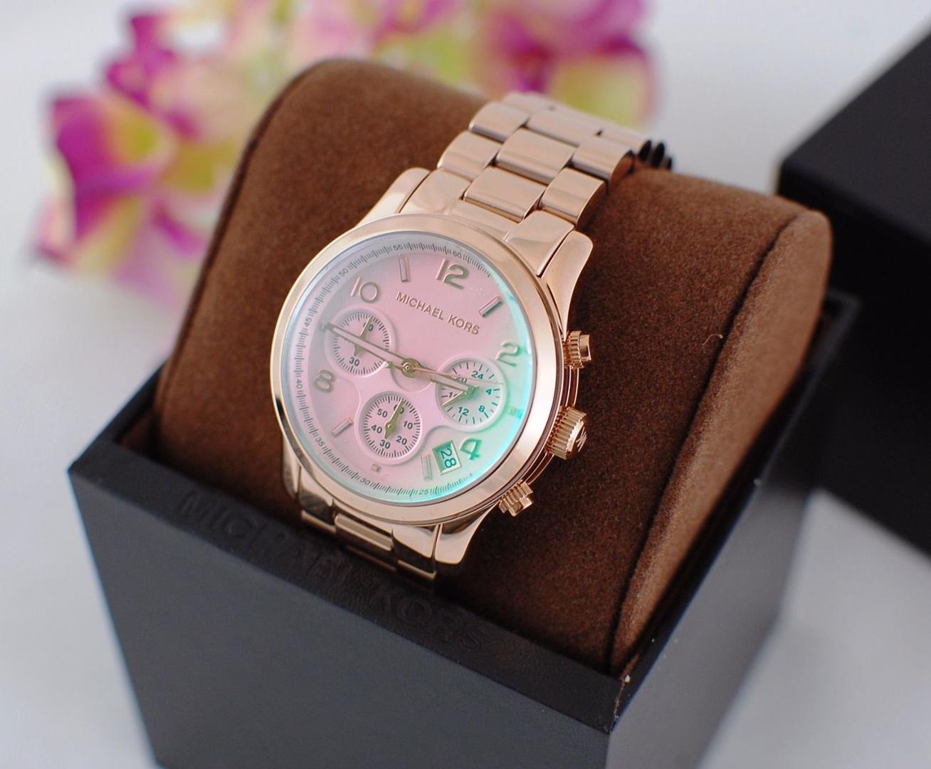 MICHAEL KORS - PARKER SILVER-TONE WATCH - MK5353 (W)