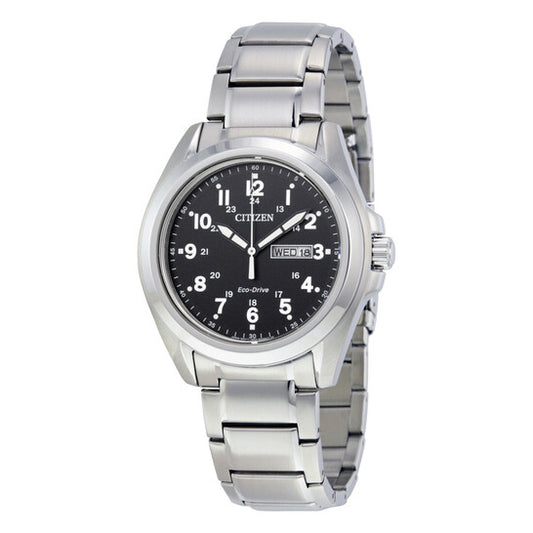 CITIZEN GARRISON - MEN'S ECO-DRIVE STEEL SPORTS WATCH