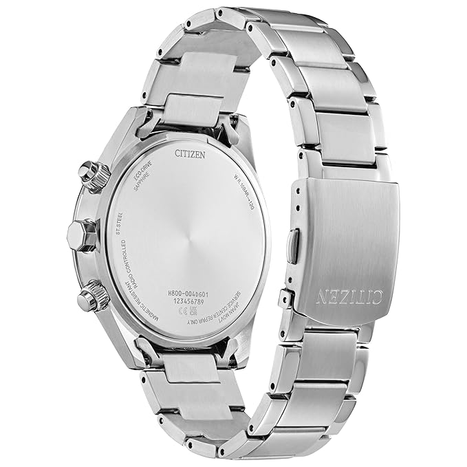 CITIZEN SPORT LUXURY - LIGHT BLUE DIAL STAINLESS STEEL BRACELET WATCH