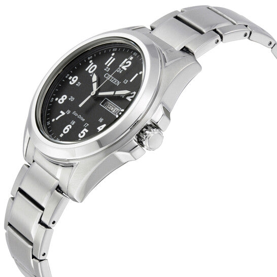 CITIZEN GARRISON - MEN'S ECO-DRIVE STEEL SPORTS WATCH