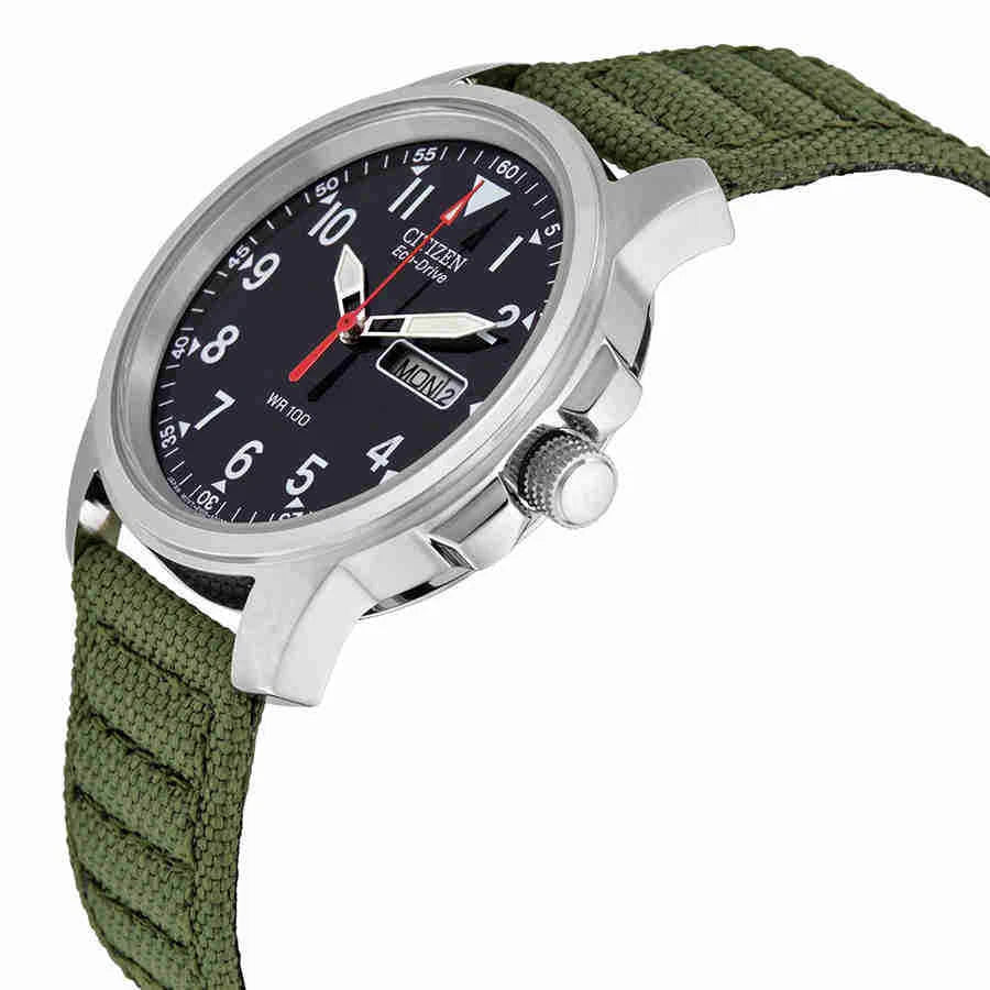 CITIZEN GARRISON - MEN'S ECO-DRIVE STAINLESS STEEL WATCH