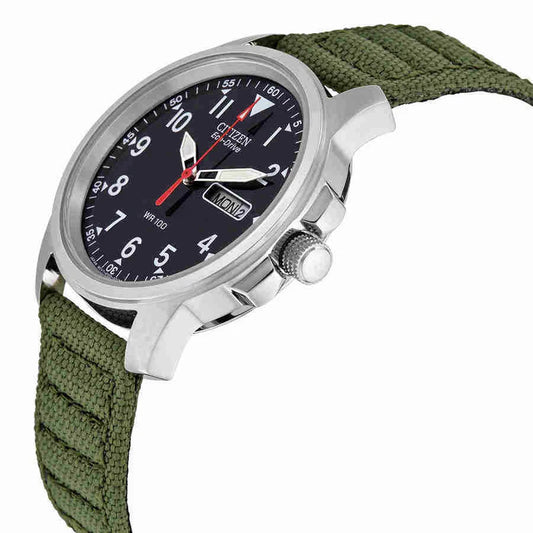CITIZEN GARRISON - MEN'S ECO-DRIVE STAINLESS STEEL WATCH