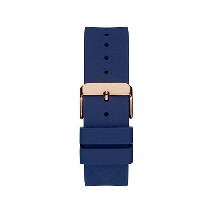 GUESS PURPLE SYNTHETIC OPEN HEART WATCH