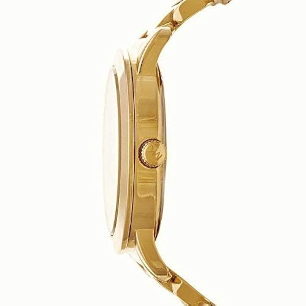 MICHAEL KORS - SLIM RUNWAY GOLD-TONE STAINLESS STEEL WATCH - MK3179 (W)
