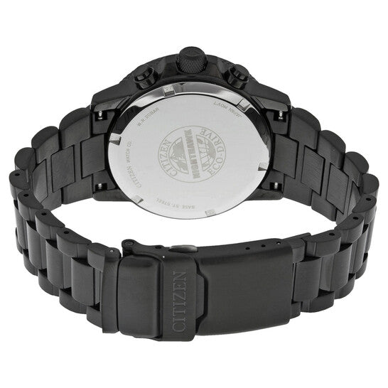 CITIZEN NIGHTHAWK - MEN'S ECO-DRIVE CHRONOGRAPH STAINLESS STEEL WATCH