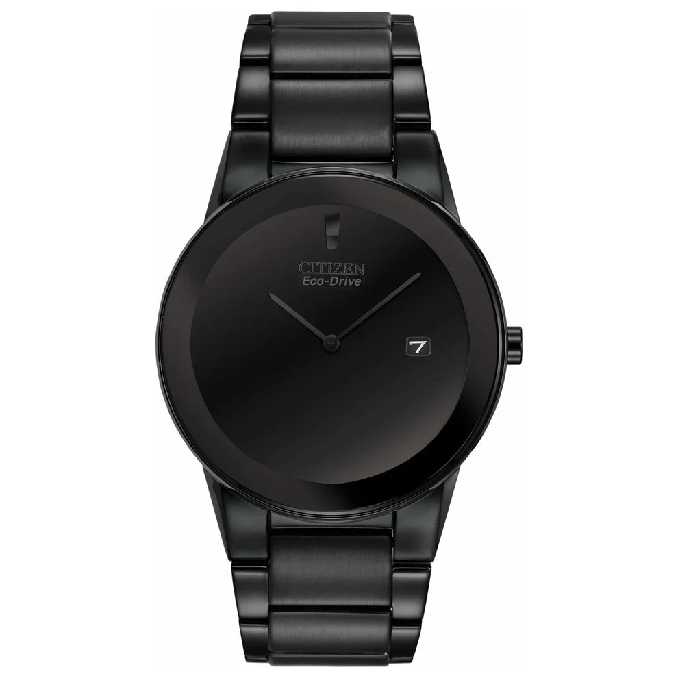CITIZEN AXIOM - MEN'S ECO-DRIVE BLACK STAINLESS STEEL WATCH