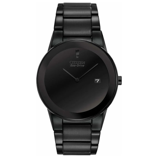 CITIZEN AXIOM - MEN'S ECO-DRIVE BLACK STAINLESS STEEL WATCH