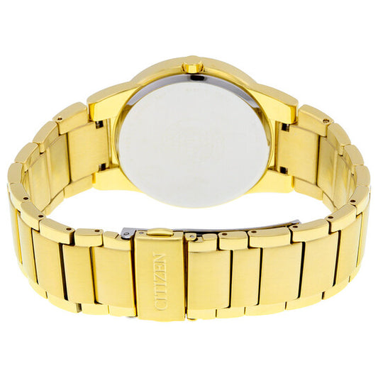 CITIZEN AXIOM - MEN'S ECO-DRIVE 11 DIAMOND DAIL GOLD-TONE STAINLESS STEEL WATCH