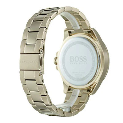Hugo Boss Premiere Ladies Gold Quartz Watch – 1502443