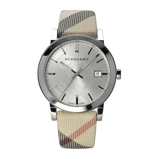Burberry The City BU9022 Women’s Silver Nova Leather Watch