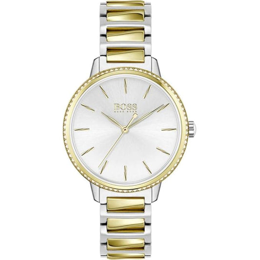 Hugo Boss Signature Ladies Gold & Silver Stainless Steel Watch – 1502568