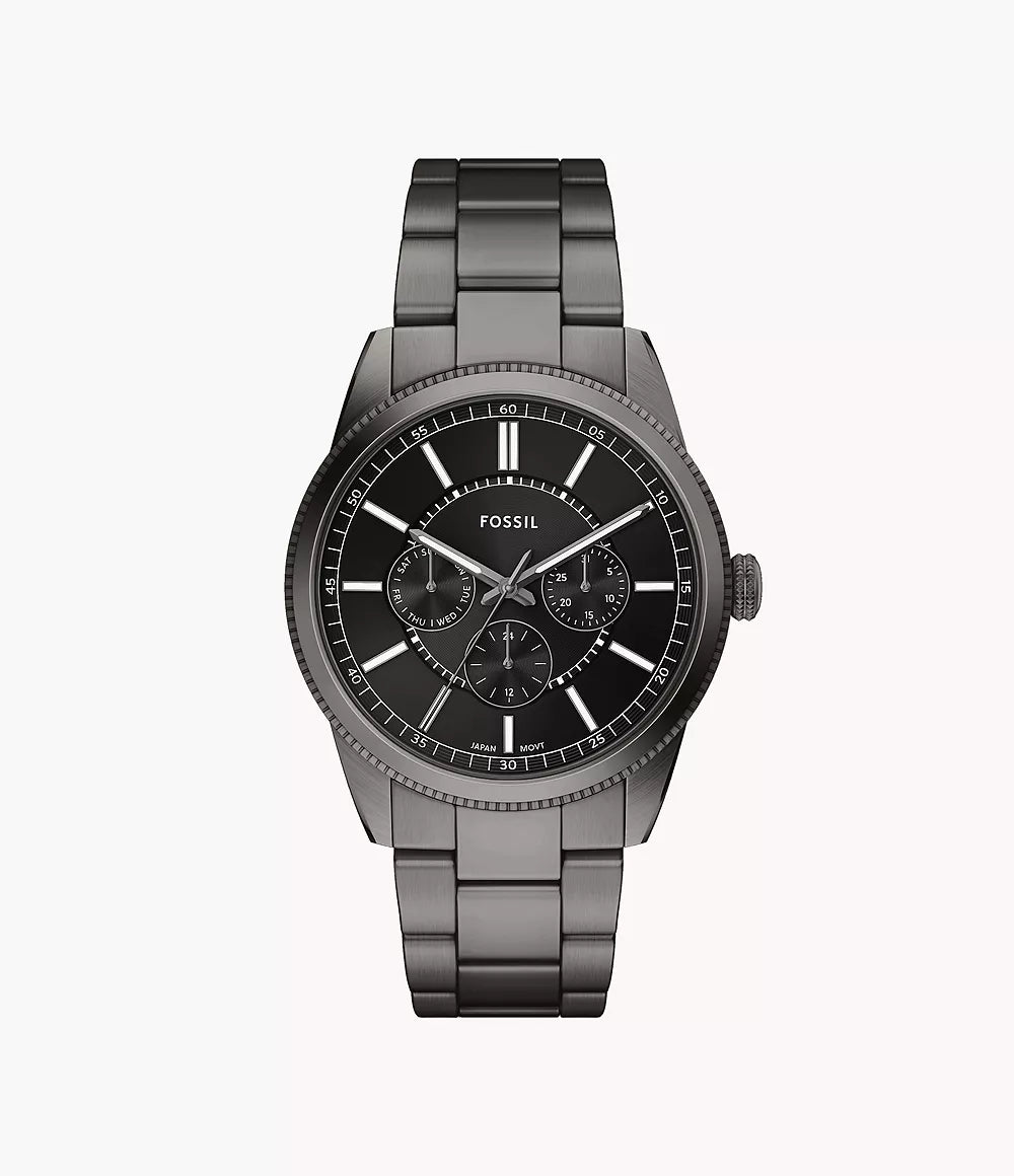 FOSSIL BLACK DIAL GUNMETAL MULTIFUNCTION PEARSON FS6136 (M)