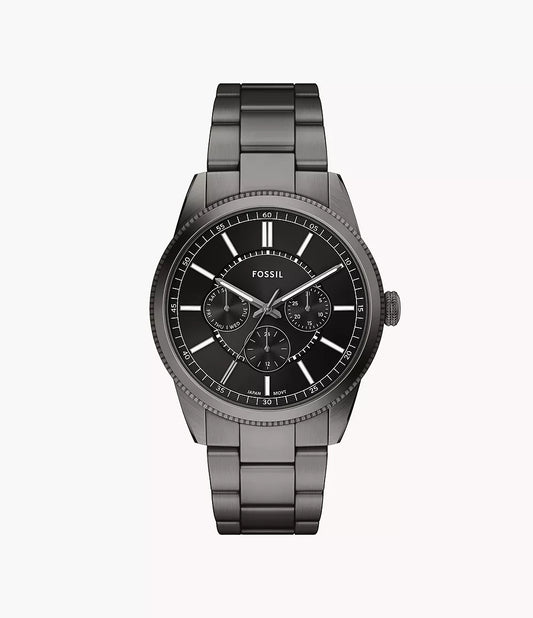 FOSSIL BLACK DIAL GUNMETAL MULTIFUNCTION PEARSON FS6136 (M)