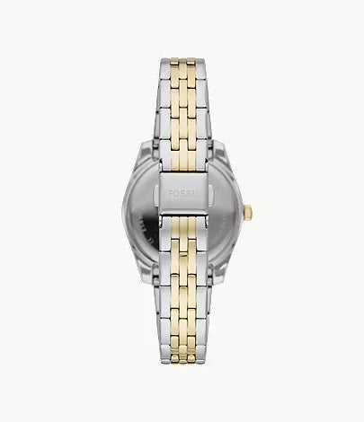 FOSSIL ROSE GOLD DIAL STAINLESS STEEL MESH STRAP ES4949 (W)