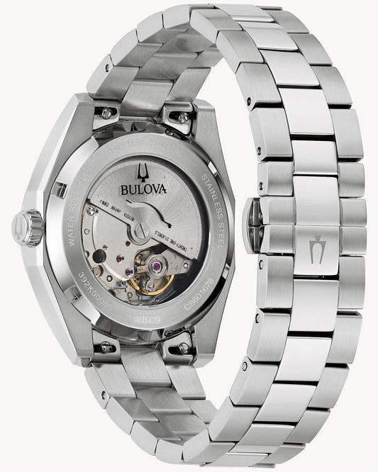 BULOVA GREEN DIAL AUTOMATIC SURVEYOR 96B429 (M)