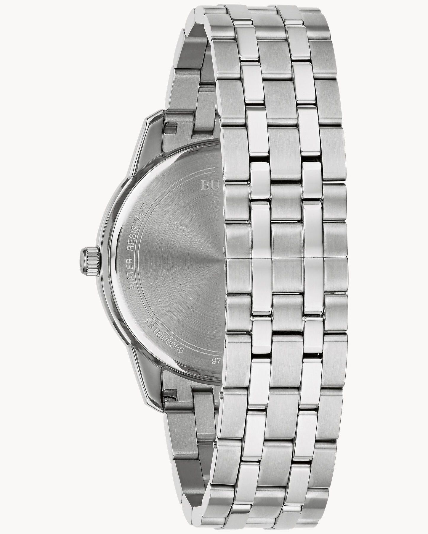BULOVA BLUE DIAL QUARTZ SUTTON 96B338 (M)