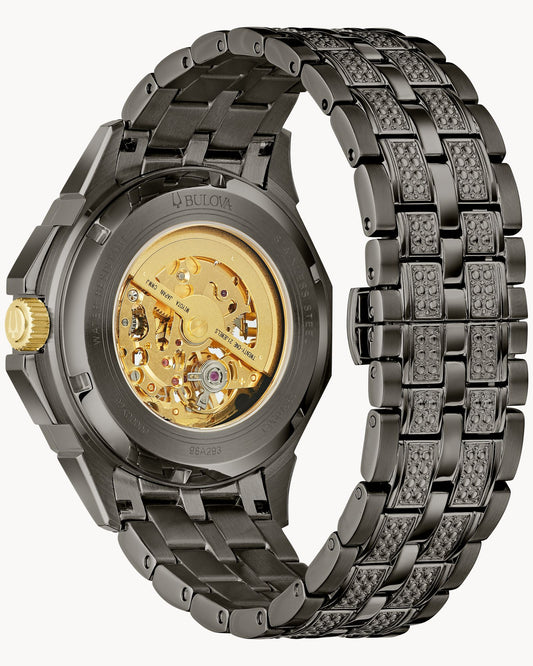 BULOVA GRAY DIAL AUTOMATIC OCTAVA 98A293 (M)