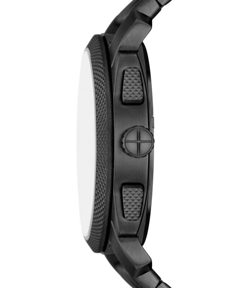 FOSSIL BLACK CHRONOGRAPH MACHINE STAINLESS STEEL FS6097 (M)