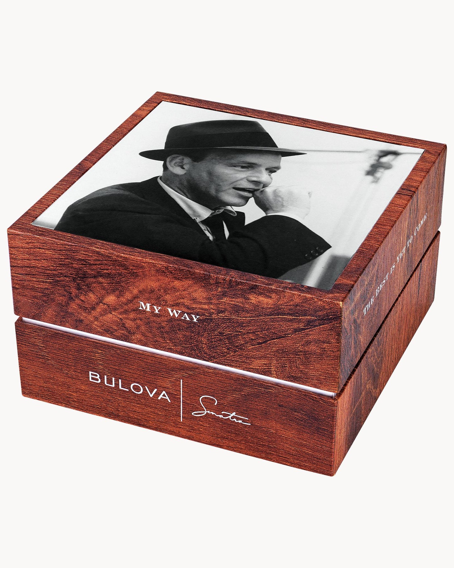 BULOVA BLACK DIAL QUARTZ FRANK SINATRA LIMITED EDITION 96B461 (M)