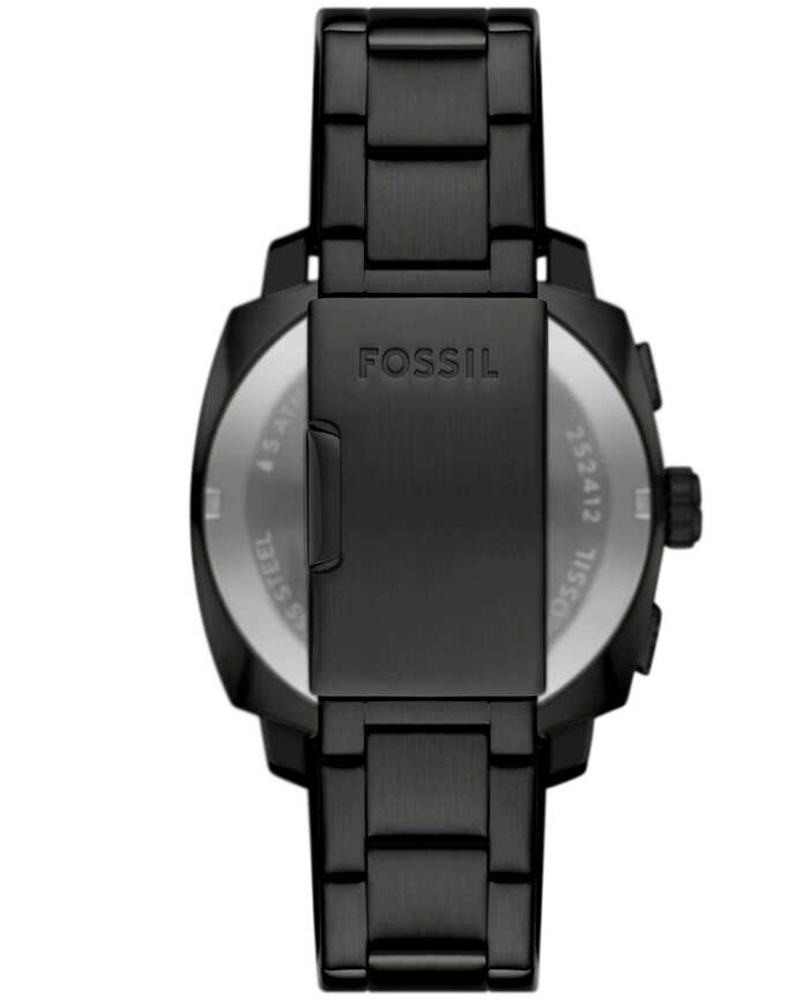 FOSSIL BLACK CHRONOGRAPH MACHINE STAINLESS STEEL FS6097 (M)