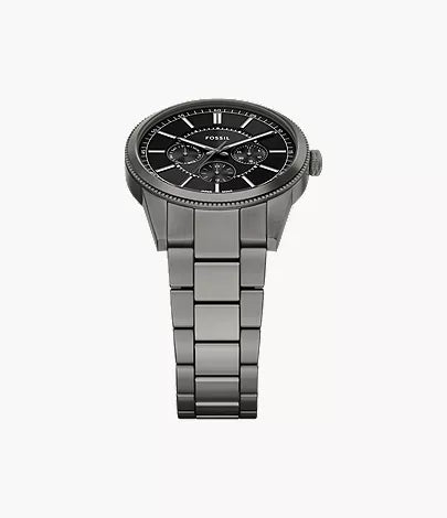 FOSSIL BLACK DIAL GUNMETAL MULTIFUNCTION PEARSON FS6136 (M)