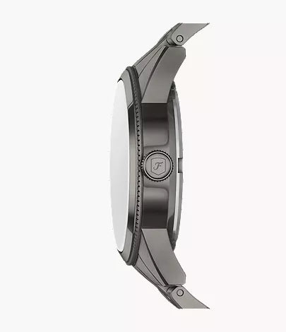 FOSSIL BLACK DIAL GUNMETAL MULTIFUNCTION PEARSON FS6136 (M)