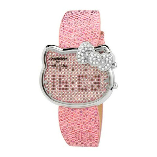 Chronotech Multicolor Ladies Leather Watch