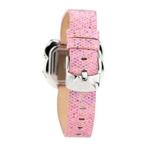 Chronotech Multicolor Ladies Leather Watch
