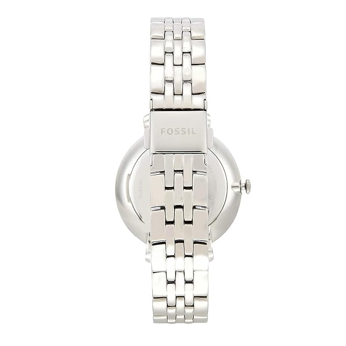 FOSSIL JACQUELINE SILVER DIAL STAINLESS STEEL WOMEN’S WATCH ES3433 (W)