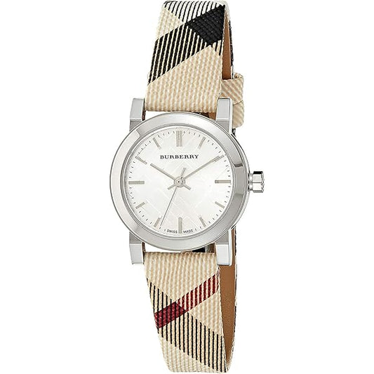 Burberry The City BU9022 Women’s Silver Nova Leather Watch