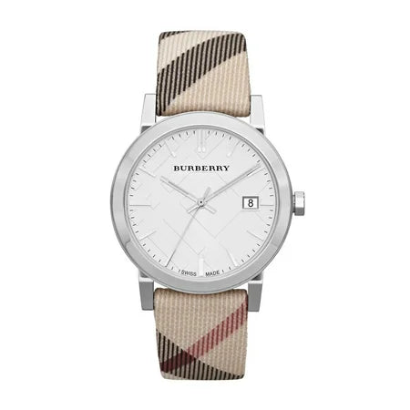 Burberry The City BU9022 Women’s Silver Nova Leather Watch