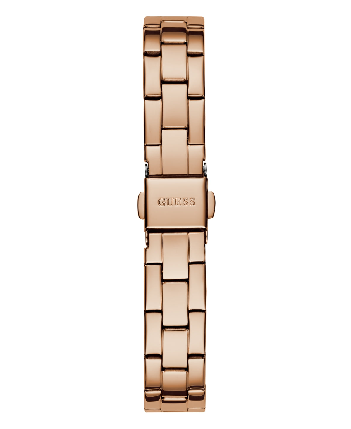 GUESS WOMEN'S ANALOG ROSE GOLD-TONE STAINLESS STEEL WATCH 25MM