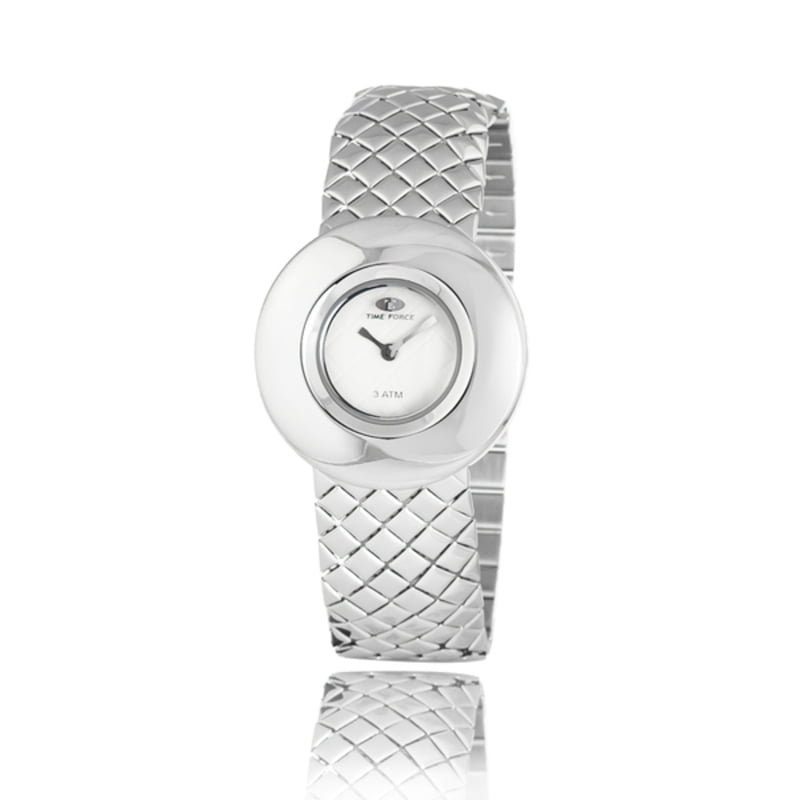 Guess Women’s Silver Stainless Steel Quartz Watch TFTF2650L02M1AC