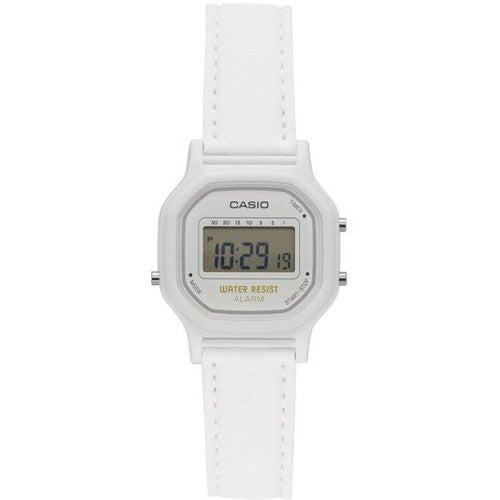 CASIO DIGITAL WHITE STRAP WATCH LA-11WL-7APB (W)