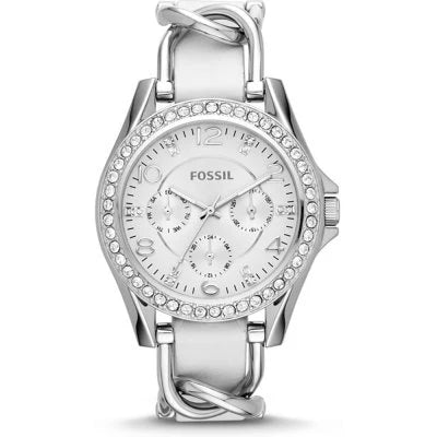 Fossil Riley Women's Leather Quartz Watch – ES3463