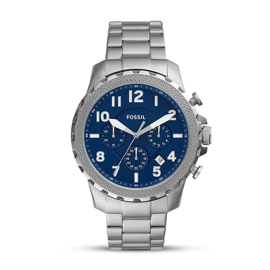 FOSSIL BOWMAN QUARTZ BLUE MEN'S WATCH - FS5604