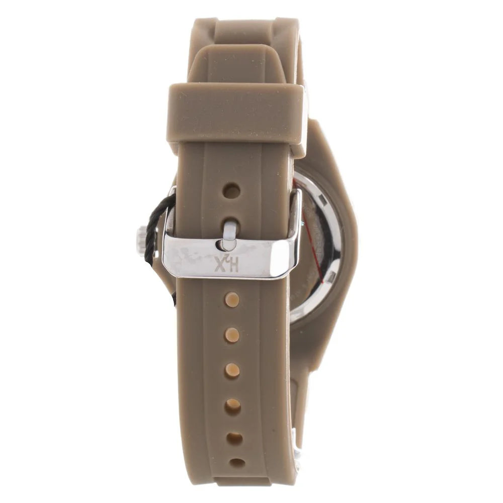 HAUREX BROWN SILICON STRAP WATCH HASV382UV3AC