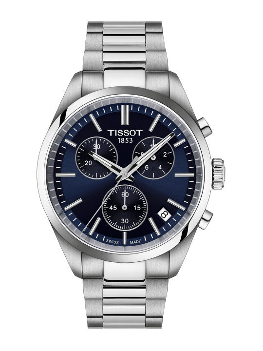 TISSOT PR 100 QUARTZ 40MM BLUE SS T150.410.11.041.00 (M)