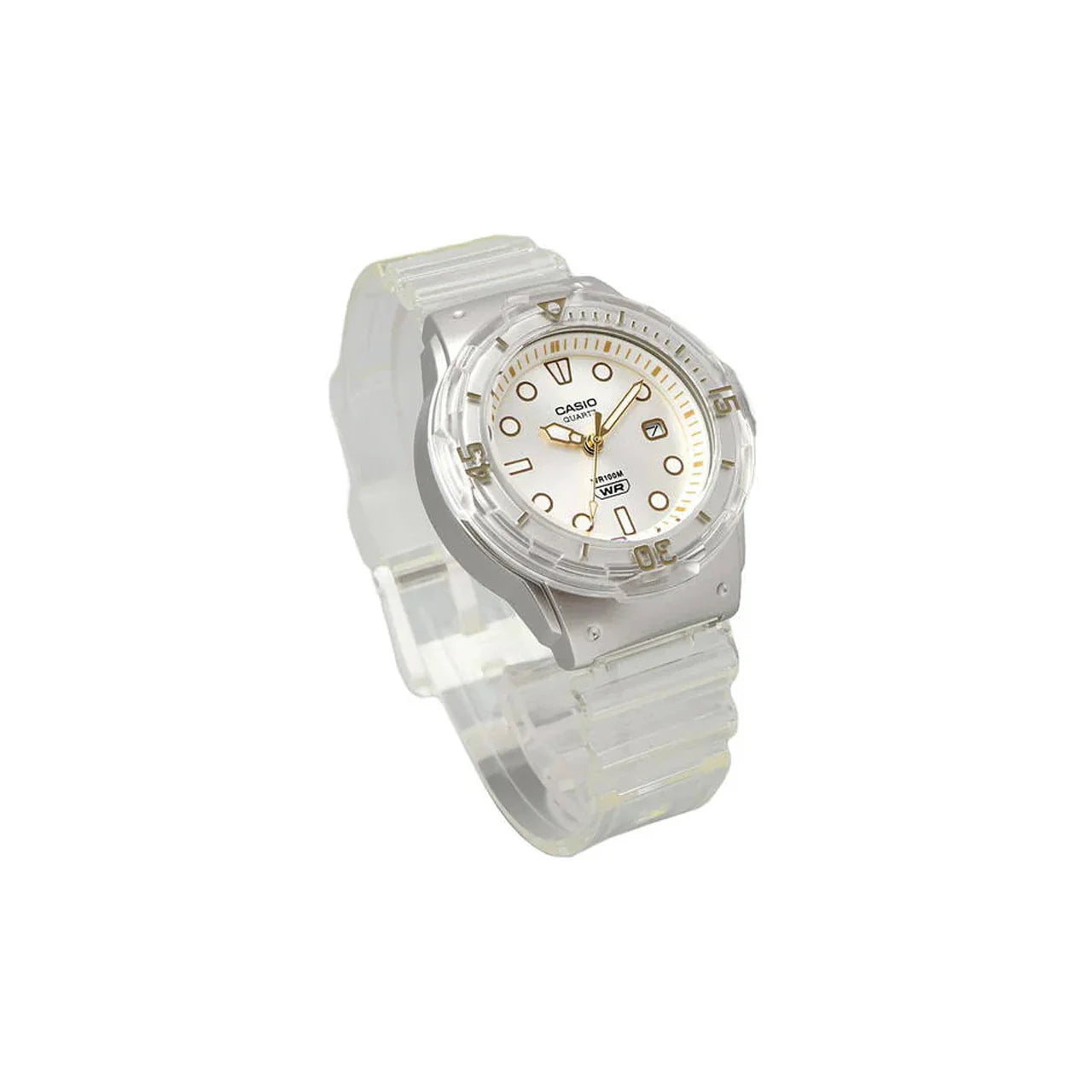 Casio Women’s Clear Transparent Marine Style Sport Watch - LRW-200HS-7EVCF