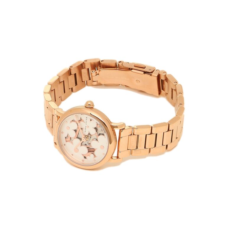 MARC JACOBS - CLASSIC ROSE-GOLD STAINLESS-STEEL QUARTZ FASHION WATCH - MJ3598 (W)