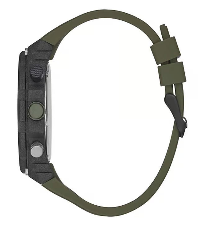 GUESS GREEN SYNTHETIC QUARTZ ANALOG WATCH