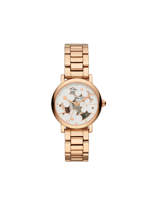 MARC JACOBS - CLASSIC ROSE-GOLD STAINLESS-STEEL QUARTZ FASHION WATCH - MJ3598 (W)