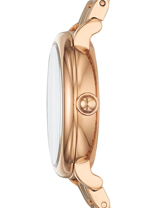 MARC JACOBS - CLASSIC ROSE-GOLD STAINLESS-STEEL QUARTZ FASHION WATCH - MJ3598 (W)