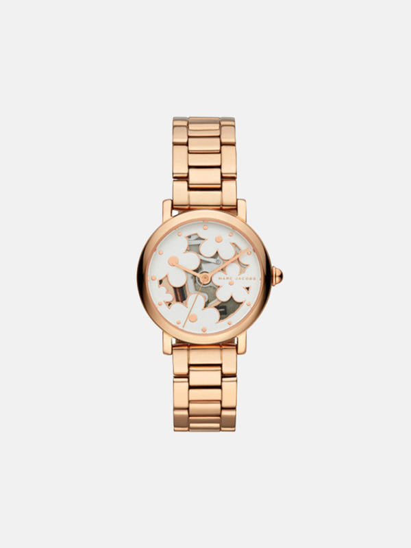 MARC JACOBS - CLASSIC ROSE-GOLD STAINLESS-STEEL QUARTZ FASHION WATCH - MJ3598 (W)
