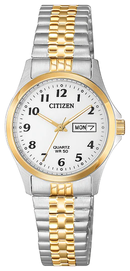 Citizen Quartz Women's Two-Tone Stainless Steel Watch - EQ2004-95A